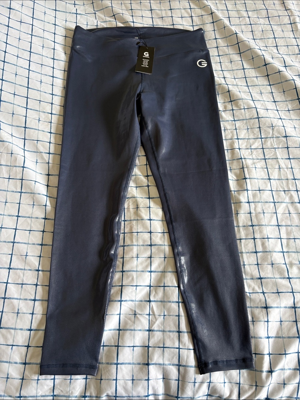 G Active Women's Navy High-Waist Leggings